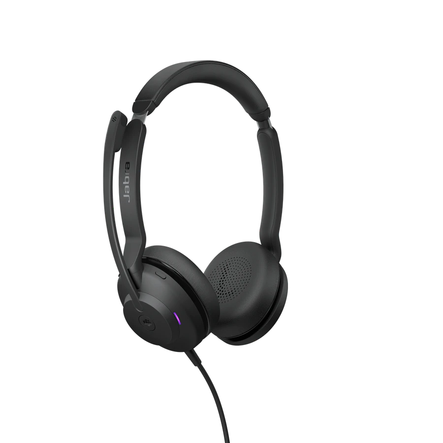 Jabra Casca EVOLVE2 30 UC cu fir, Binaural, On-Ear, conectare USB-C 