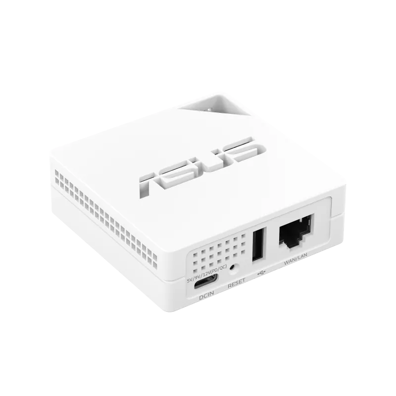 Asus Router portabil WiFi 6 dual-band 1501Mbps USB WAN WISP alb 