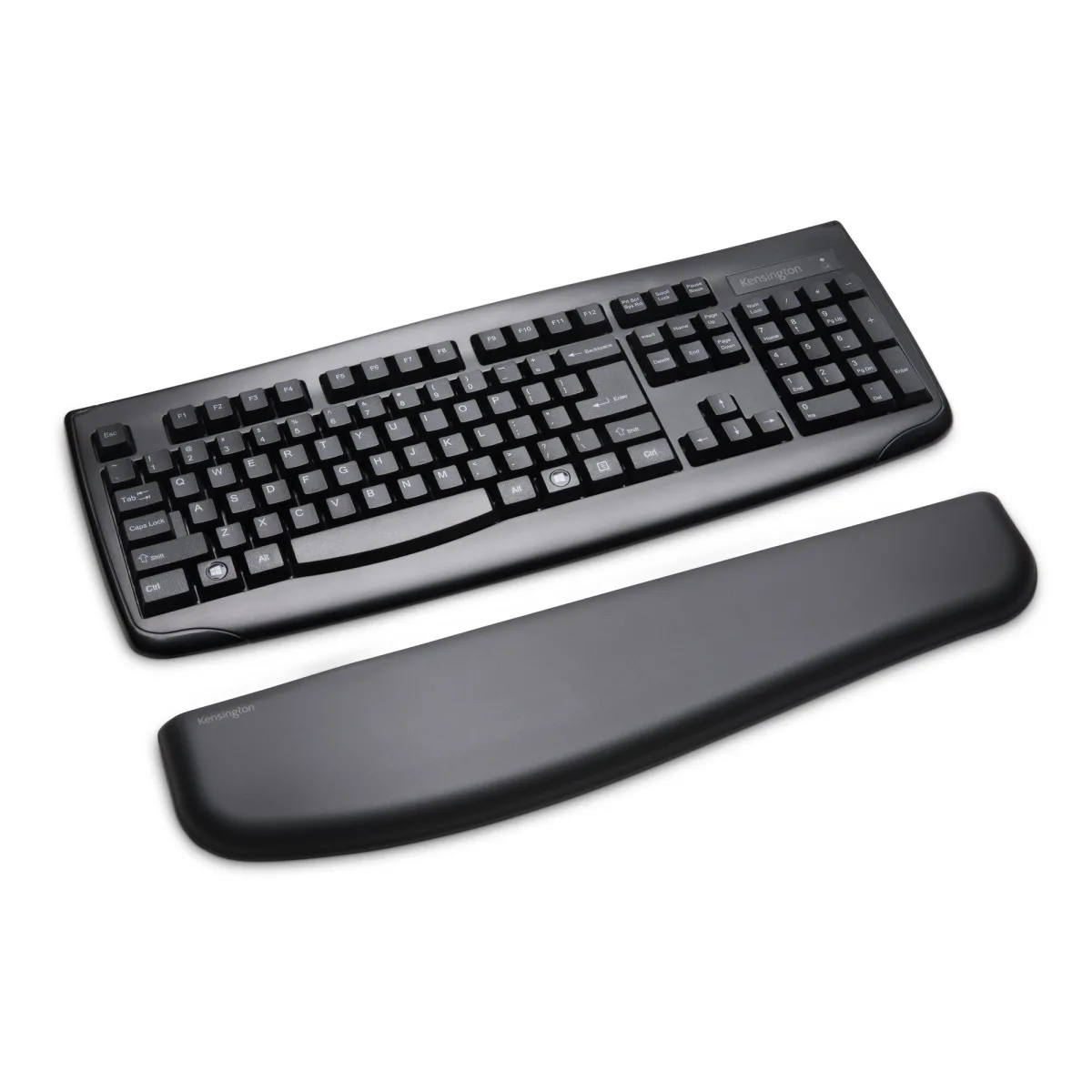 Kensington ES Wrist Rest for Standard Kb, ErgoSoftT Wrist Rest angle