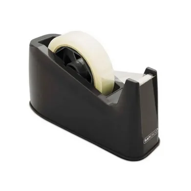 Rapesco Dispenser banda adeziva 25mmx66m cu nisip negru pentru birou