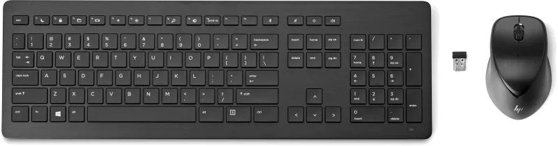 HP Wireless Rechargeable 950MK Mouse and Keyboard, UK Layout