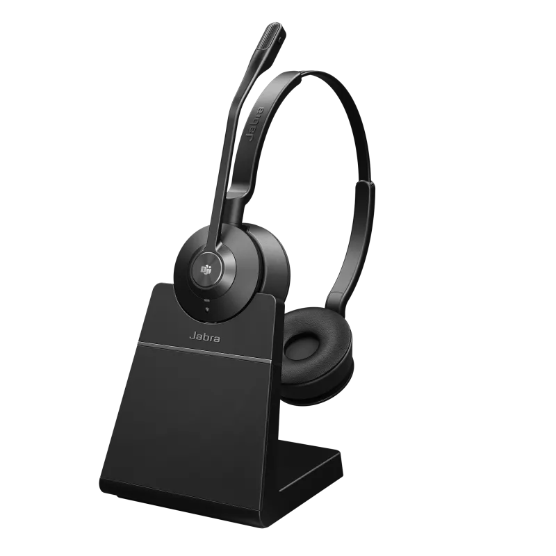Jabra Casca Engage 55 SE MS Stereo DECT wireless, cu stand incarcare, Link 400a USB-A 