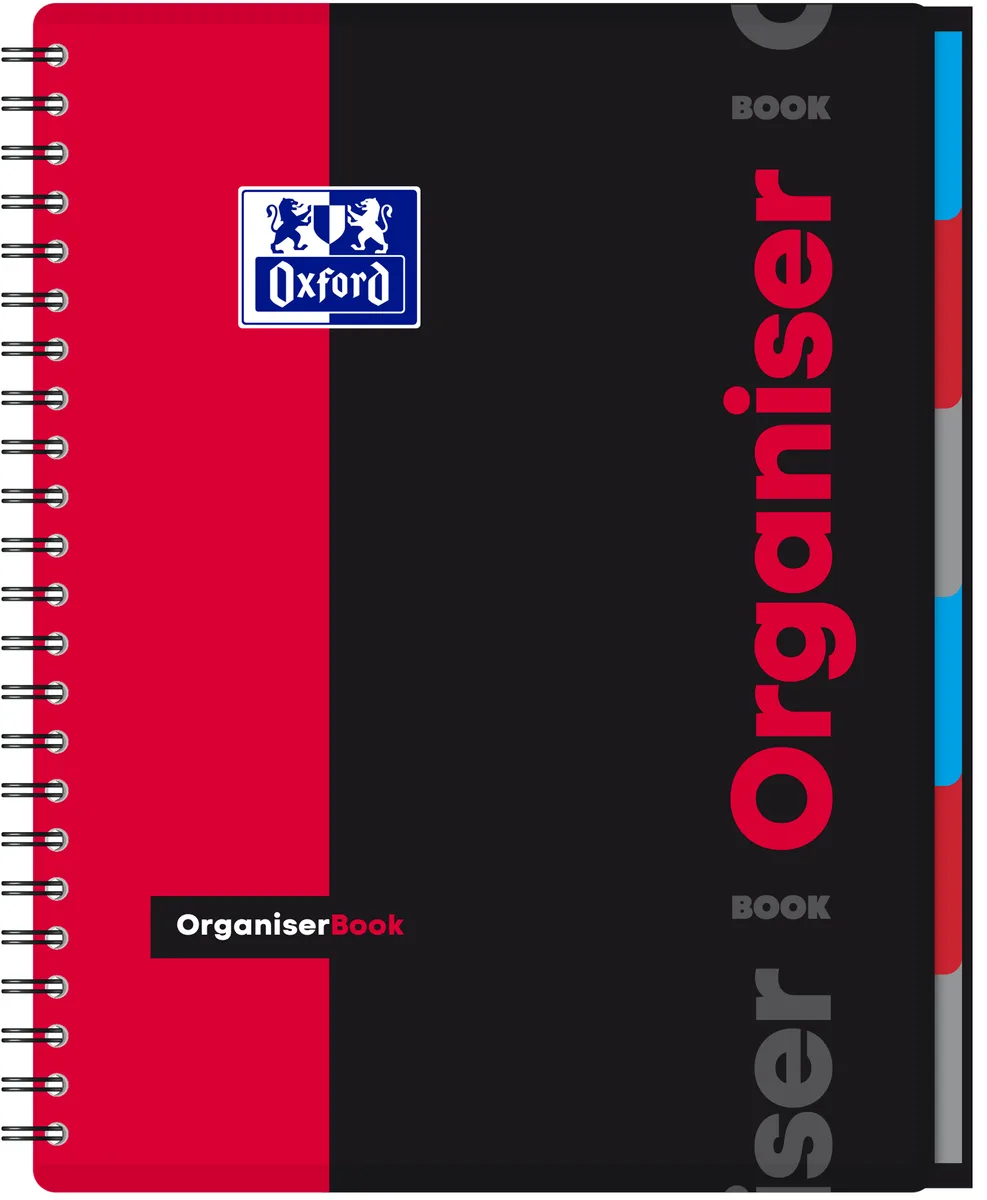 Oxford Students Organiser A4+ matematica, 80 file, 6 separatoare