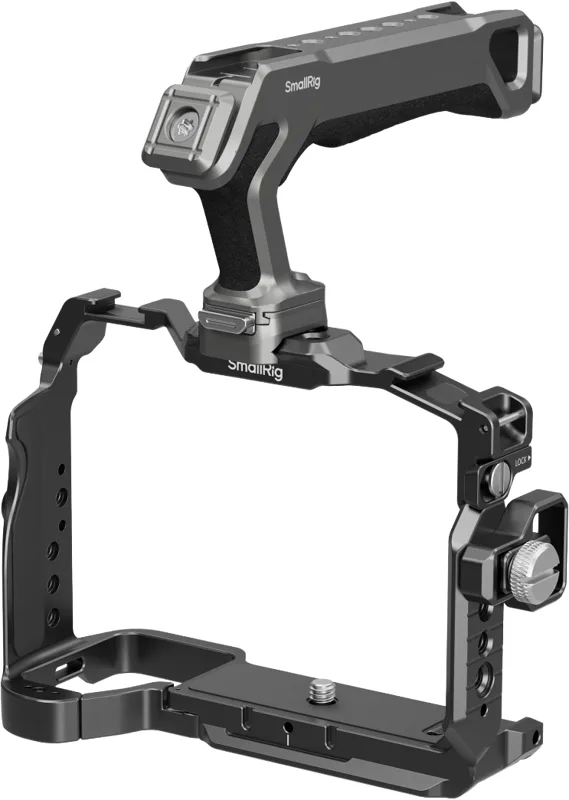SmallRig HawkLock Cage Kit 6027 Sony A7 V, A7R V, A7 IV, maner si NATO 