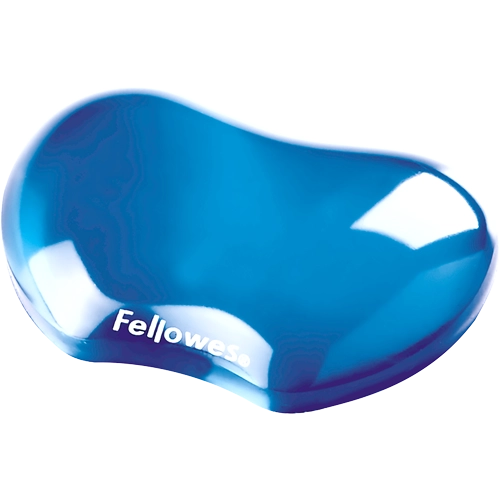 Fellowes Crystal Gel Flex Rest Blue - suport incheietura din gel, ergonomic