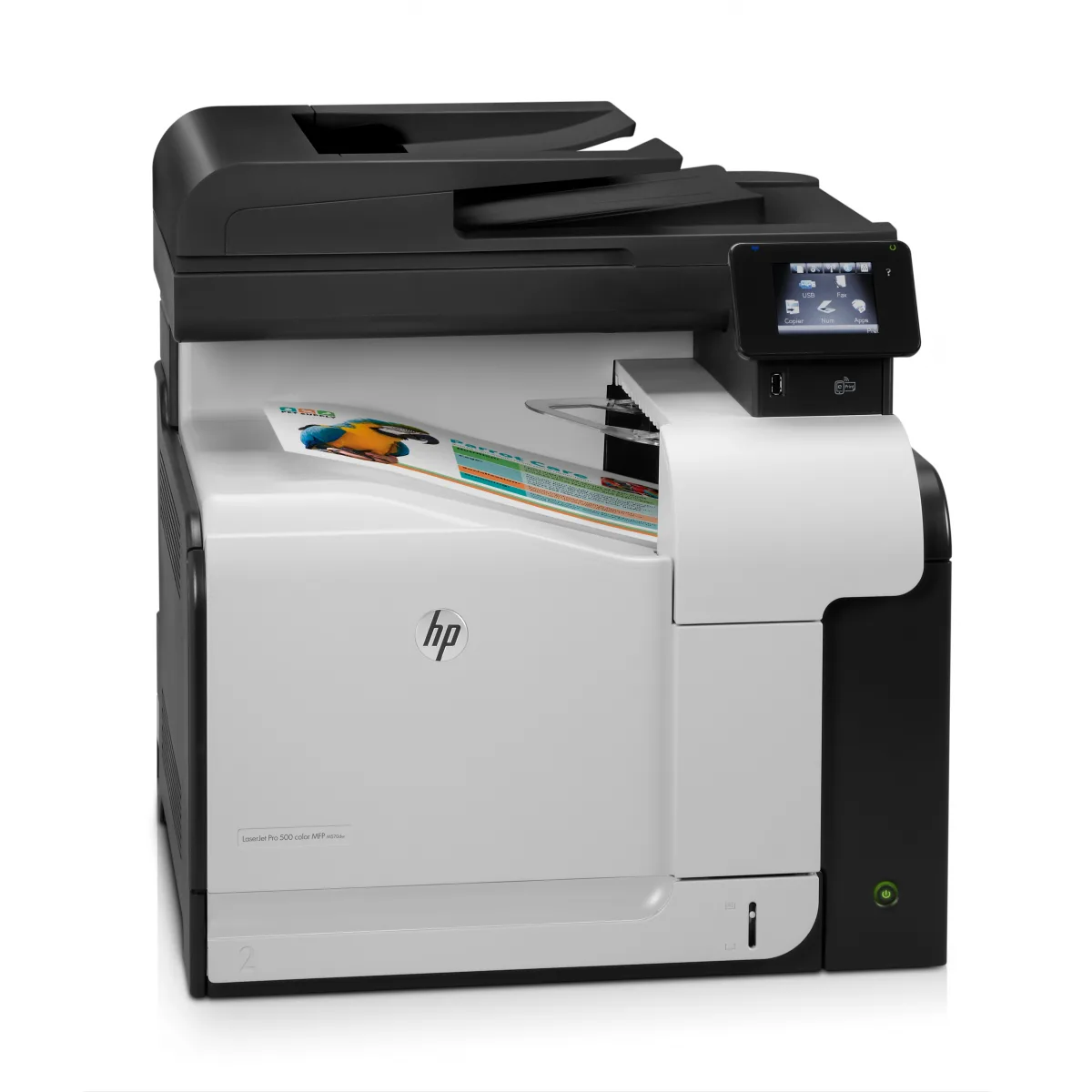 HP LaserJet Pro 500 MFP M570dw multifunctional color (CZ272A) angle