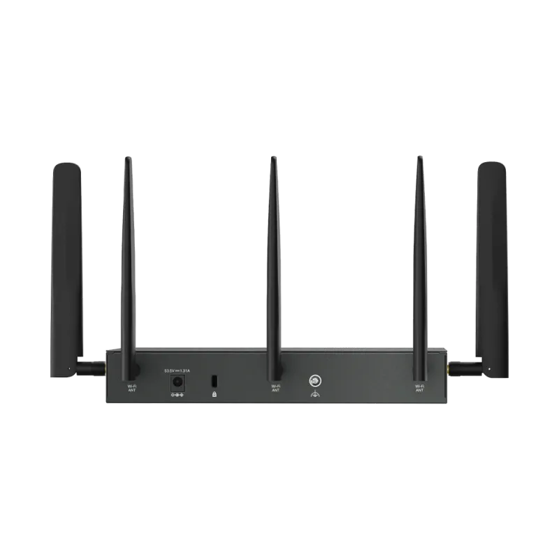 TP-Link ER706WP-4G gateway VPN 4G+ Cat6 Wi-Fi 6 AX3000, 4xPoE+ 