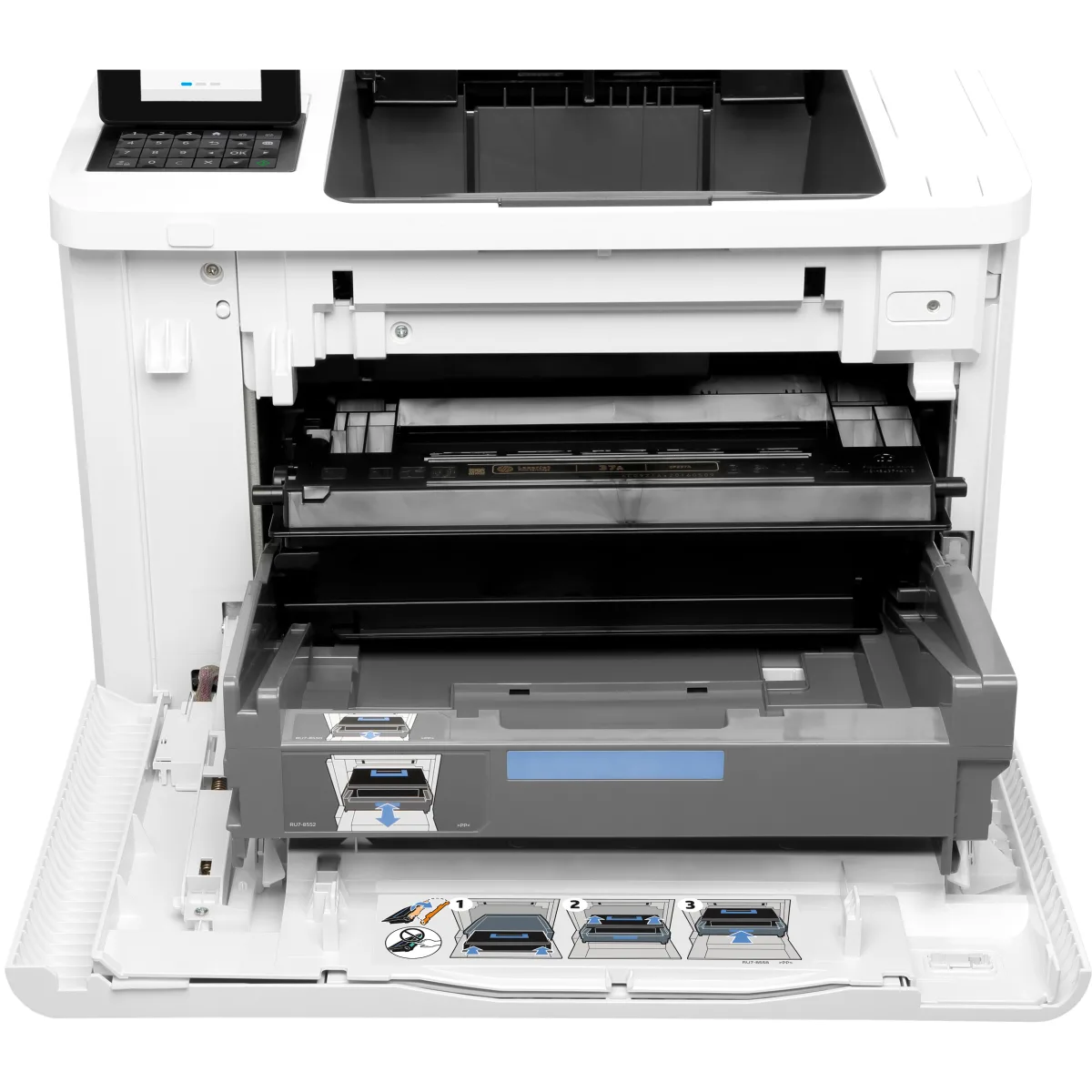 HP LaserJet Enterprise M607n imprimanta laser mono A4 (K0Q14A) angle