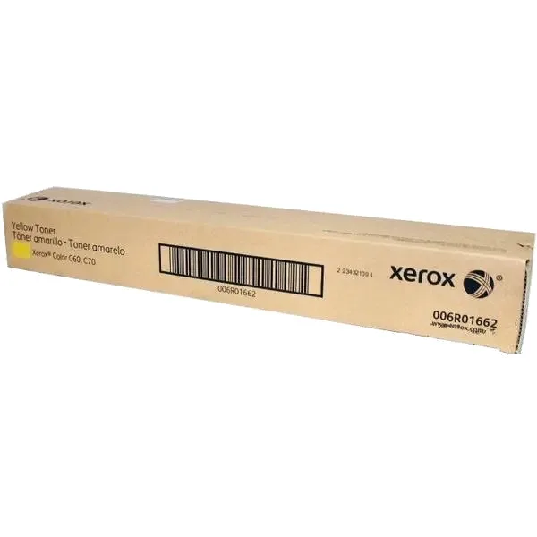 006R01662 Cartus toner yellow pentru Xerox C60, C70, 34000 pagini