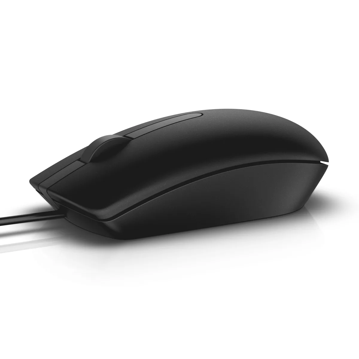 Dell Mouse MS116, 3 buttons, wired, 1000 dpi, USB conectivity angle