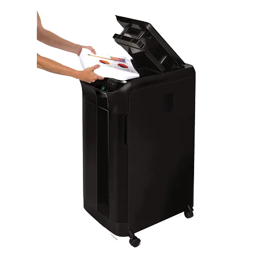 Fellowes Distrugator documente AutoMax 550C, ADF 550 coli, 14 coli manual, 4x38 mm, P-4, cos 83L 