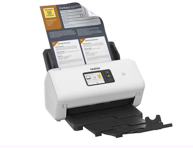 Brother ADS-4550W Desktop Scanner A4 Duplex, WiFi 