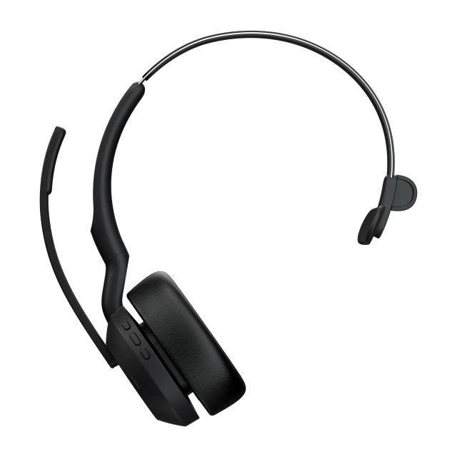 Jabra Casca EVOLVE2 55 UC fara fir, Monoaural, On-Ear, conectare USB-C via Link 380c 