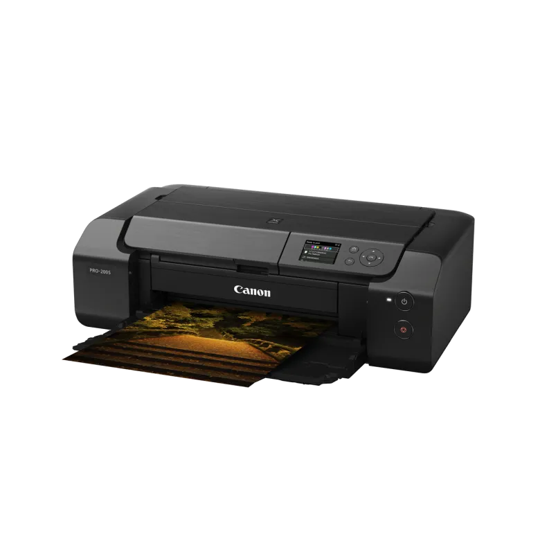 Canon Imprimanta foto PIXMA PRO-200s A3+, 4800x2400 DPI, Wi-Fi, 8 culori, negru 