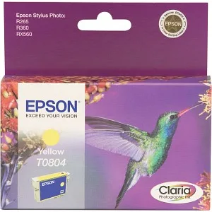Epson T080440 cartus yellow pentru Stylus P50, R265, R285, R360