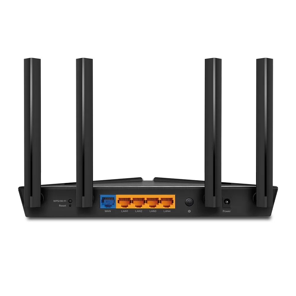 TP-Link Router wireless Archer AX53 3000Mbps,1 x WAN Gigabit, 4 porturi Gigabit, 2.4 Ghz angle