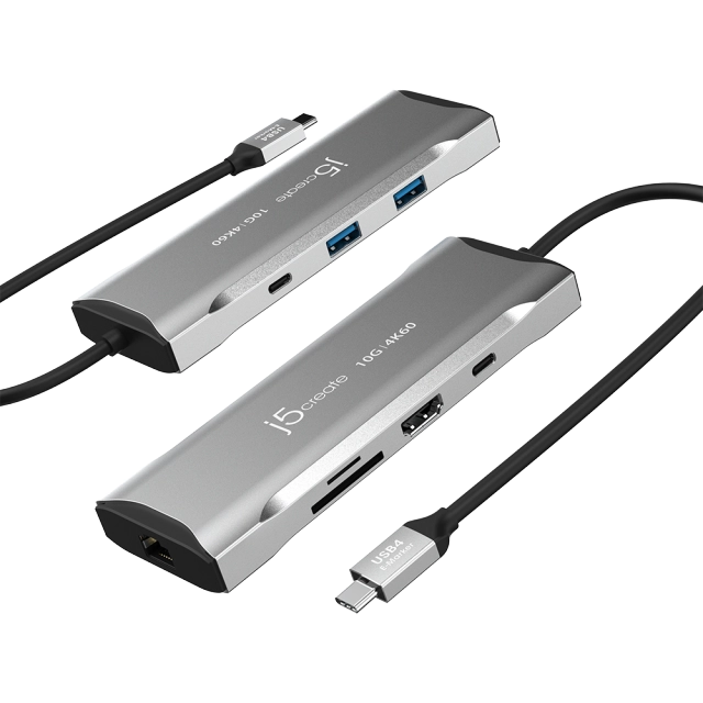 j5create 4K60 Elite USB-C Mini Dock 10Gbps 
