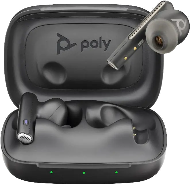 HP Poly Voyager Free 60 UC M USB-A Teams cu toc Qi (7Y8L7AA) 