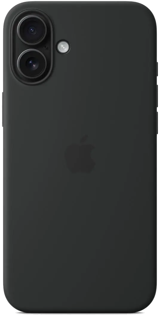 Apple iPhone 16 Plus Silicone Case with MagSafe - Black 