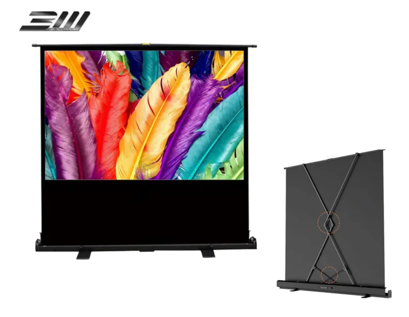 Blackmount Ecran proiectie portabil Pull-Up 110inch 244x137cm 16:9