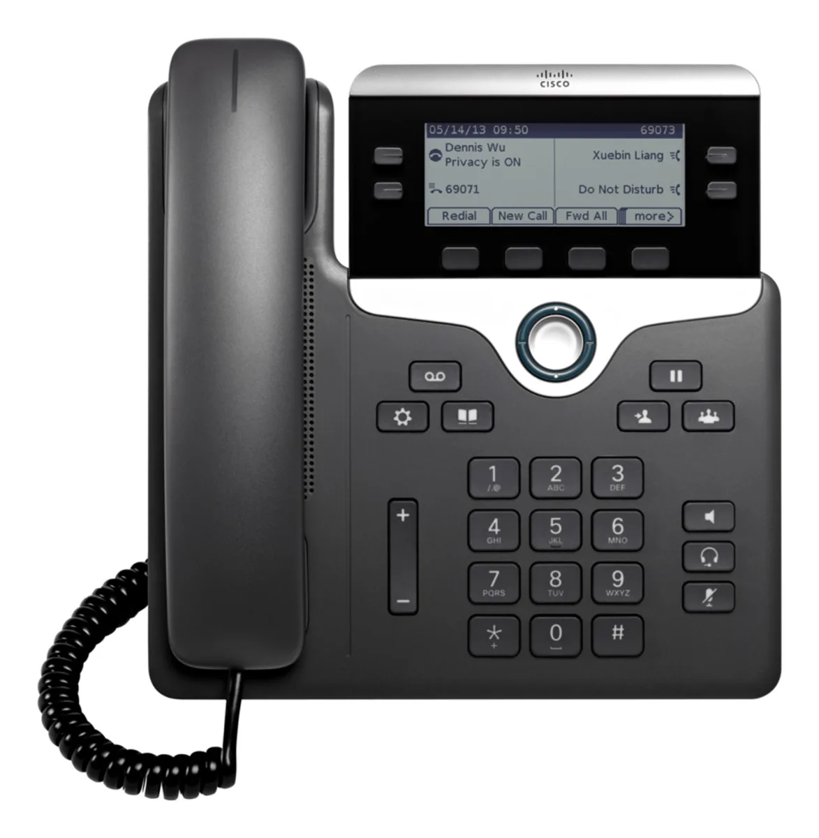 Cisco Telefon IP 7841 4 linii 3.5 inch Gigabit PoE 