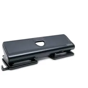 Rapesco RP1054 perforator metalic 4 gauri 20 coli negru
