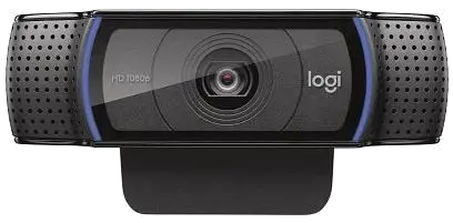 Logitech C920e HD Business Webcam, Full HD 1080p, Dual mics, FoV 78°, USB-A 