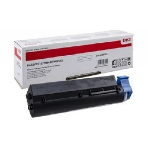 Oki 45807111 Toner original negru extra high-capacity pentru B432/MB492, 12.000 pag