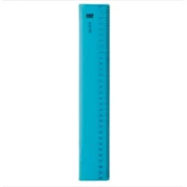 Alco Rigla plastic flexibila 30cm albastra gradatii