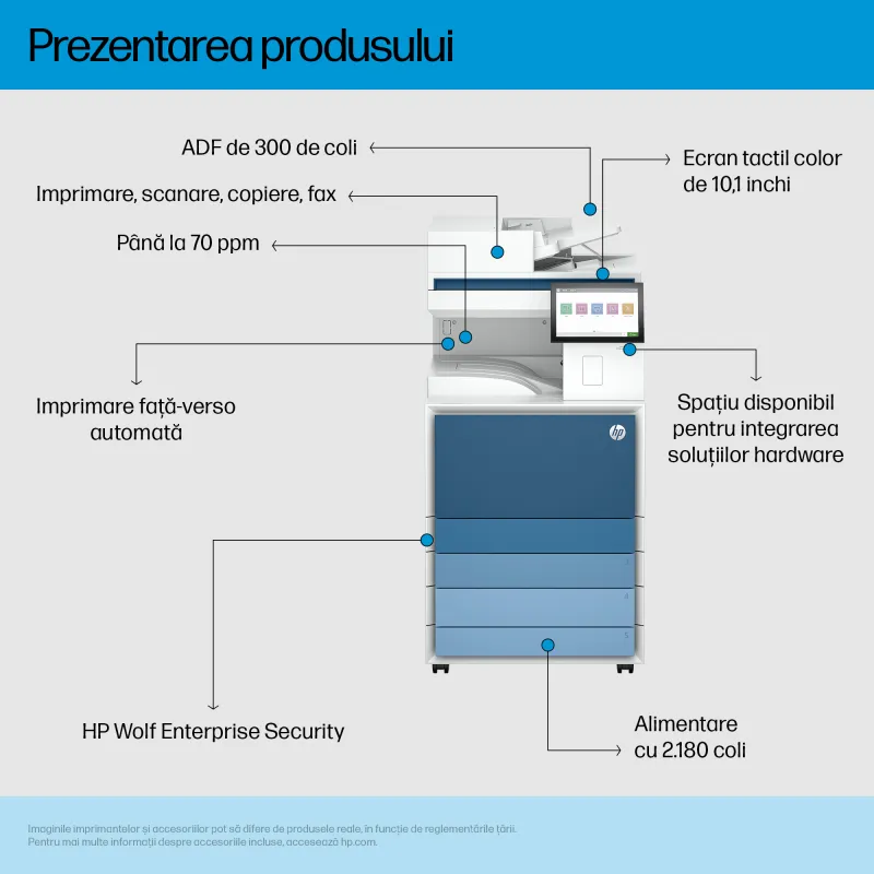 HP MFP A3 monocrom LaserJet Enterprise 8601dn 