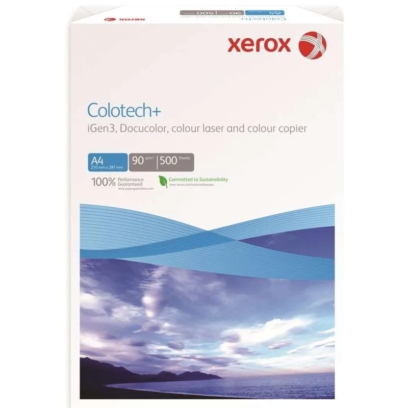 Xerox Hartie A4 90g/mp Colotech+, top 500 coli