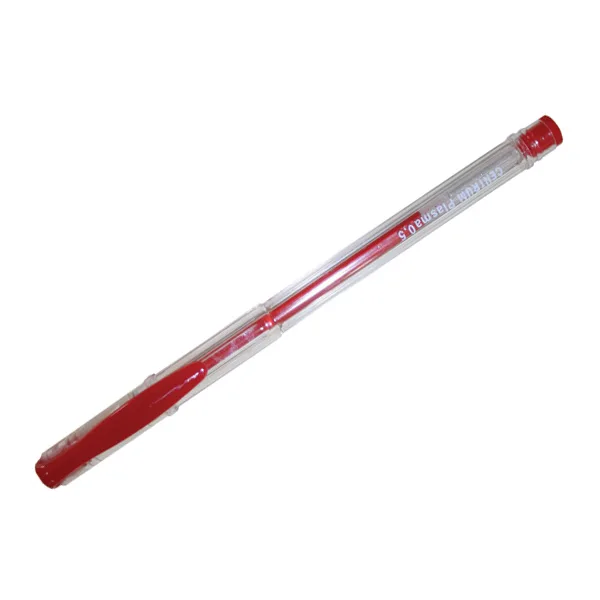 Centrum Plasma pix cu gel 0.7mm rosu corp transparent