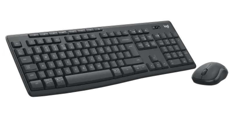 Logitech MK370 Wireless Combo Business, Tastatura + Mouse wireless, Graphite, USB 