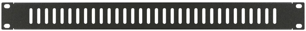 Lanview Panou obturare rack 19 inch 1U ventilat RAL 9005