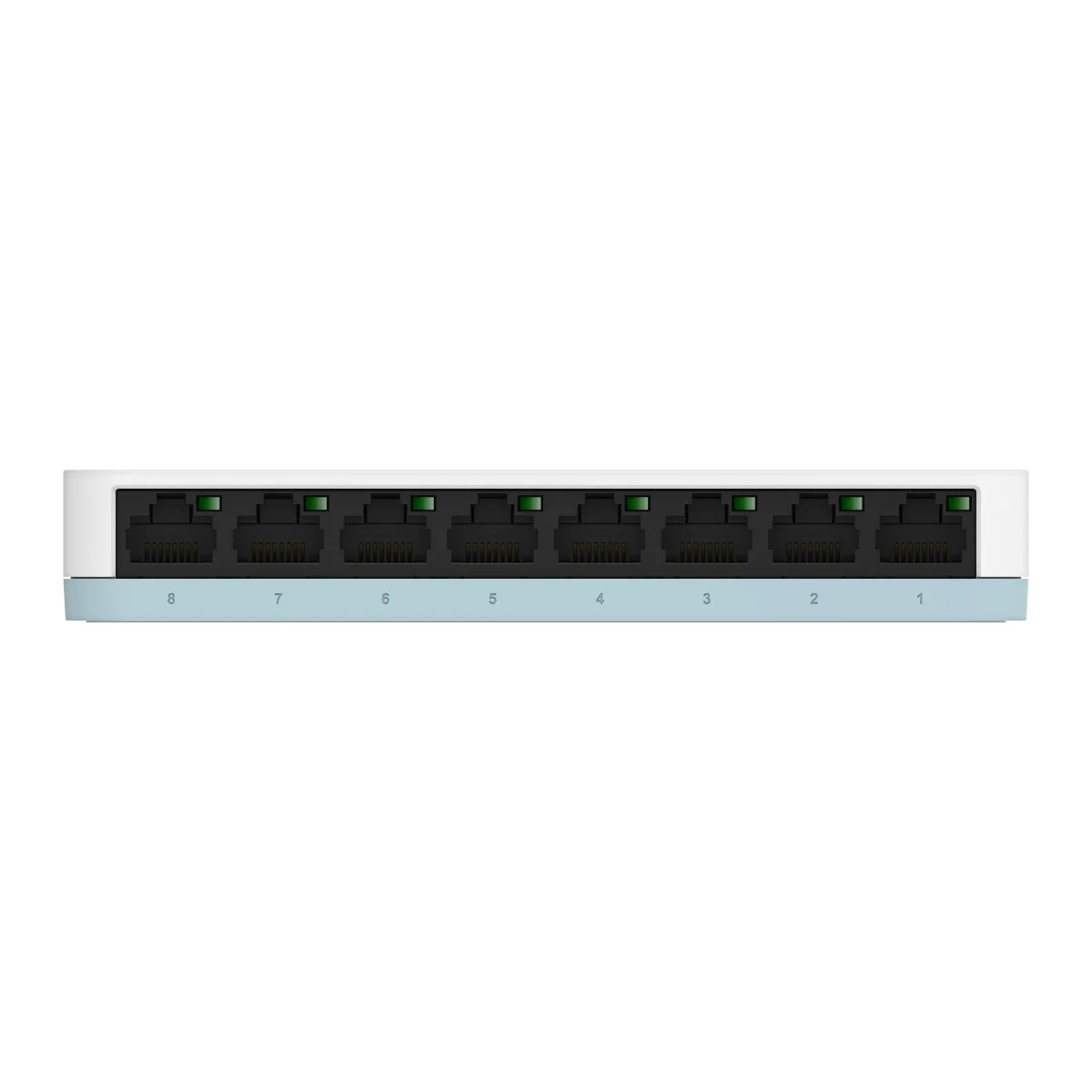 D-Link DGS-1008D - Desktop Switch 8-Port 10/100/1000T angle