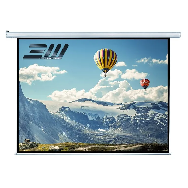 Blackmount Ecran proiectie electric 300x227.5cm 4:3 gain1.0 telecomanda