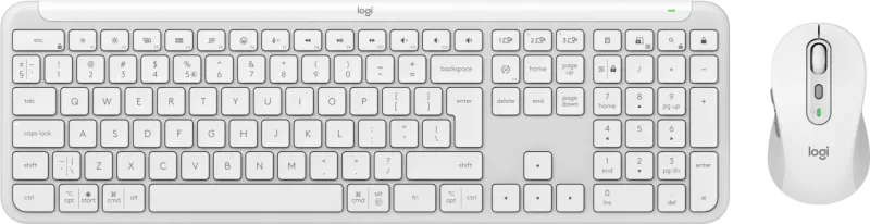 Logitech MK950 Signature Slim W kit mouse si tastatura wireless si Bluetooth multidevice