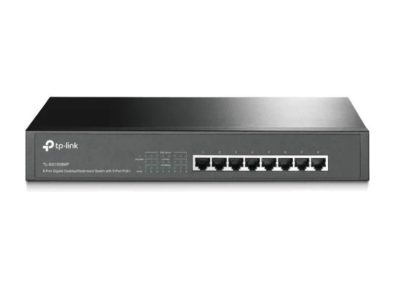 TP-Link TPL SW 8P-GB UNMNGD DESK/RACK