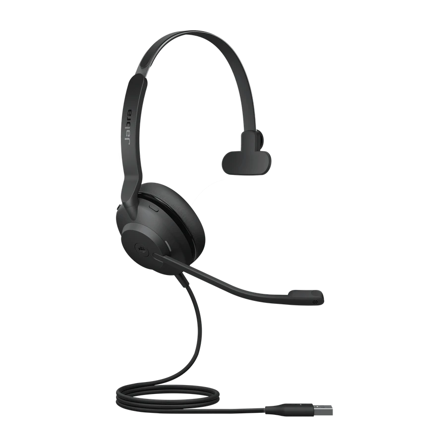 Jabra Casca EVOLVE2 30 UC cu fir, Monoaural, On-Ear, conectare USB-C