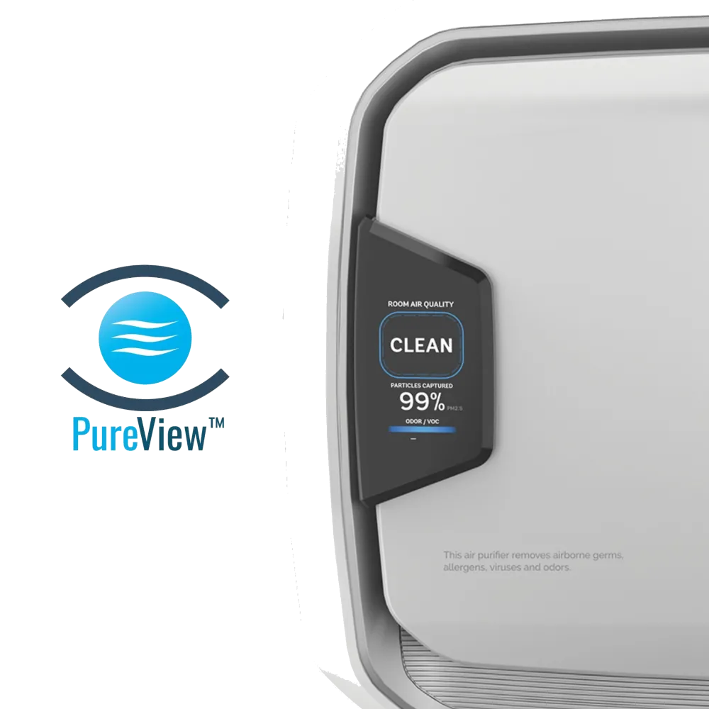 Fellowes AeraMax Pro AM IVs PureView purificator cu stand 110 mp 