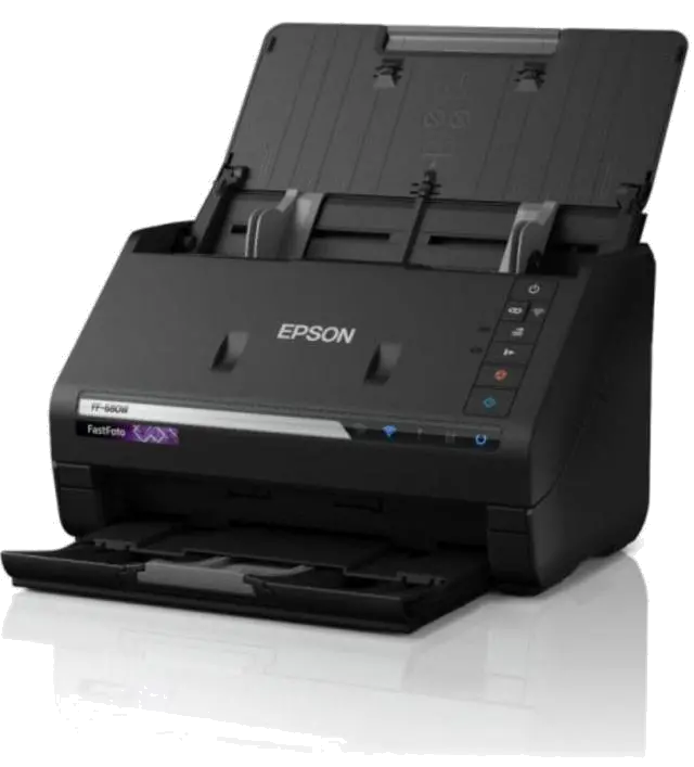 Epson Scanner FASTFOTO FF-680W, dimensiune A4, tip sheetfed, viteza 46ppm B&W si Color