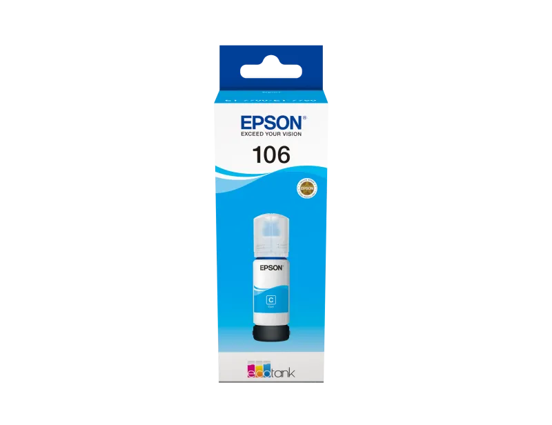 Epson Rezerva cerneala 106 cyan, 70 ml pentru L7160, L7180 