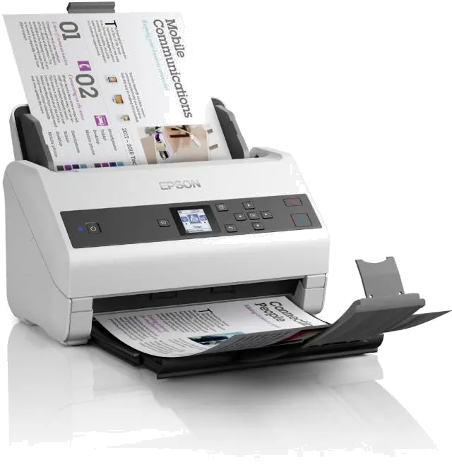 Epson Scanner DS-870, A4, tip sheetfed, viteza scanare: 65ppm, rezolutie 600x600 dpi 