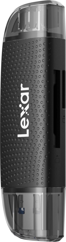 Lexar Cardreader Dual Slot USB-A/C (LRW310X) Supports microSD and SD cards (USB 