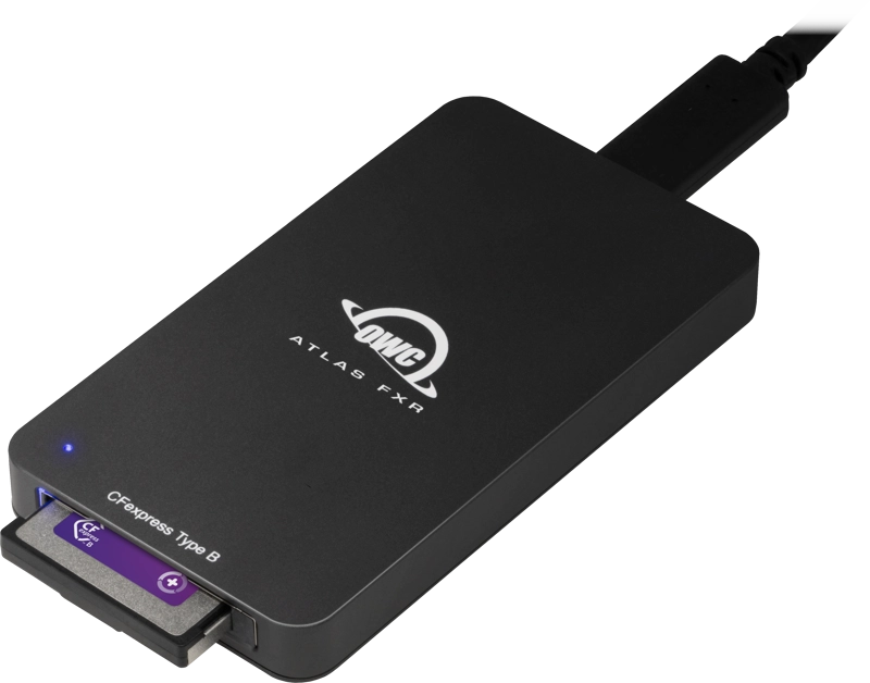 OWC Atlas FXR cititor CFexpress Type B Thunderbolt USB