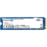 Kingston SSD 500GB NV3 M.2 2280 PCIe 4.0 NVMe, Read: 5,000/ Write: 3,000MB/s