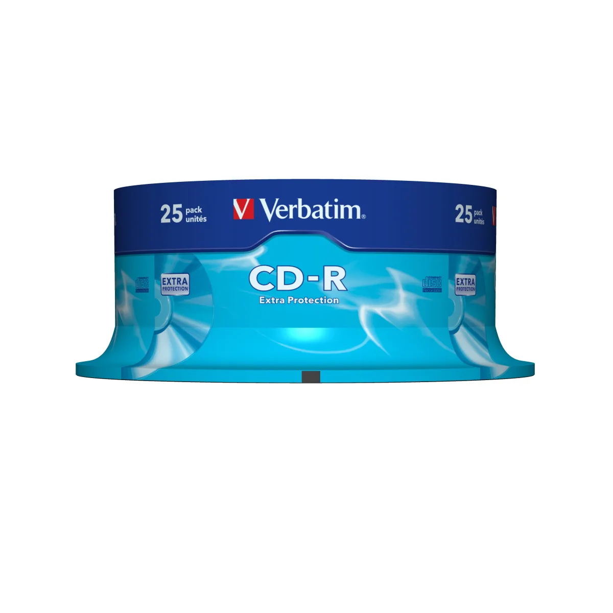 Verbatim Set 25 buc, CD-R 700MB, 52x, DataLife Plus SuperAzo Extra Protection 