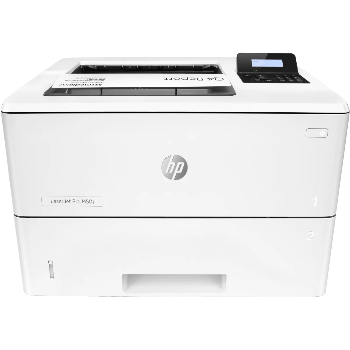 HP LaserJet Pro M501dn imprimanta laser mono A4 retea (J8H61A) angle
