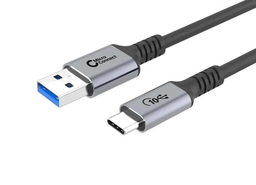 MicroConnect Cablu USB-C la USB-A 1m 10Gbps 60W