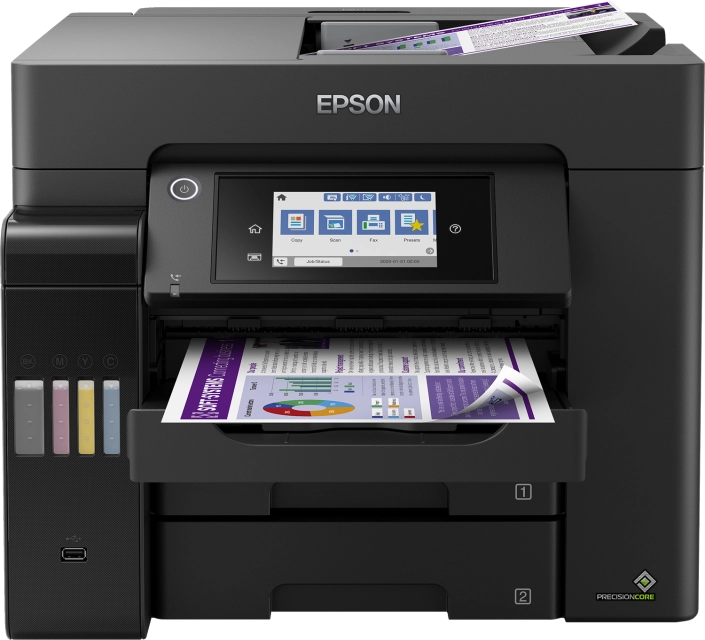 Epson Imprimanta Color Ecotank A4 L6570, 32/32 ppm, 802.11a/b/g/n/ac